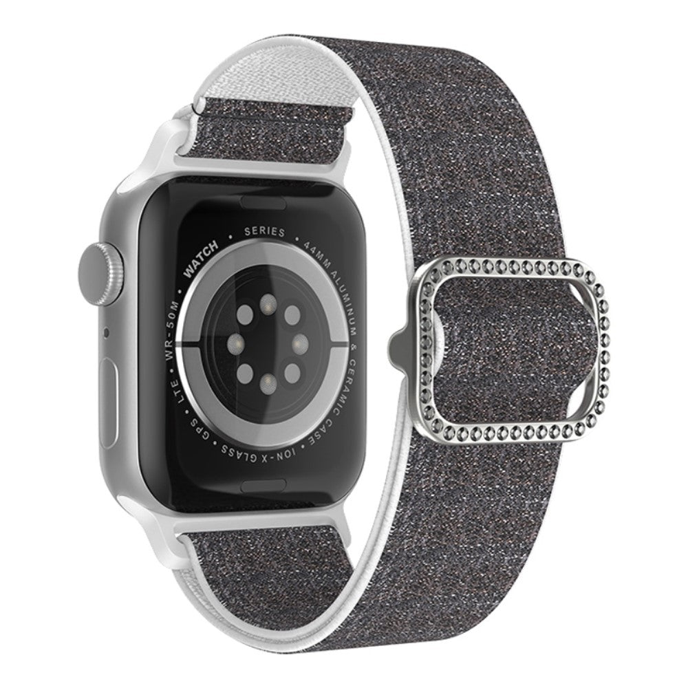 Meget godt Apple Watch Series 7 45mm Nylon Rem - Sort#serie_4