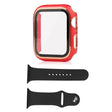 Apple Watch Ultra Plastik Hülle mit Hülle und Gehärtetes Glas