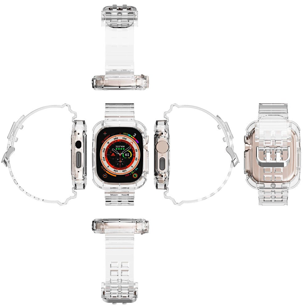 Helt vildt elegant Apple Watch Ultra Silikone Rem - Gul#serie_4