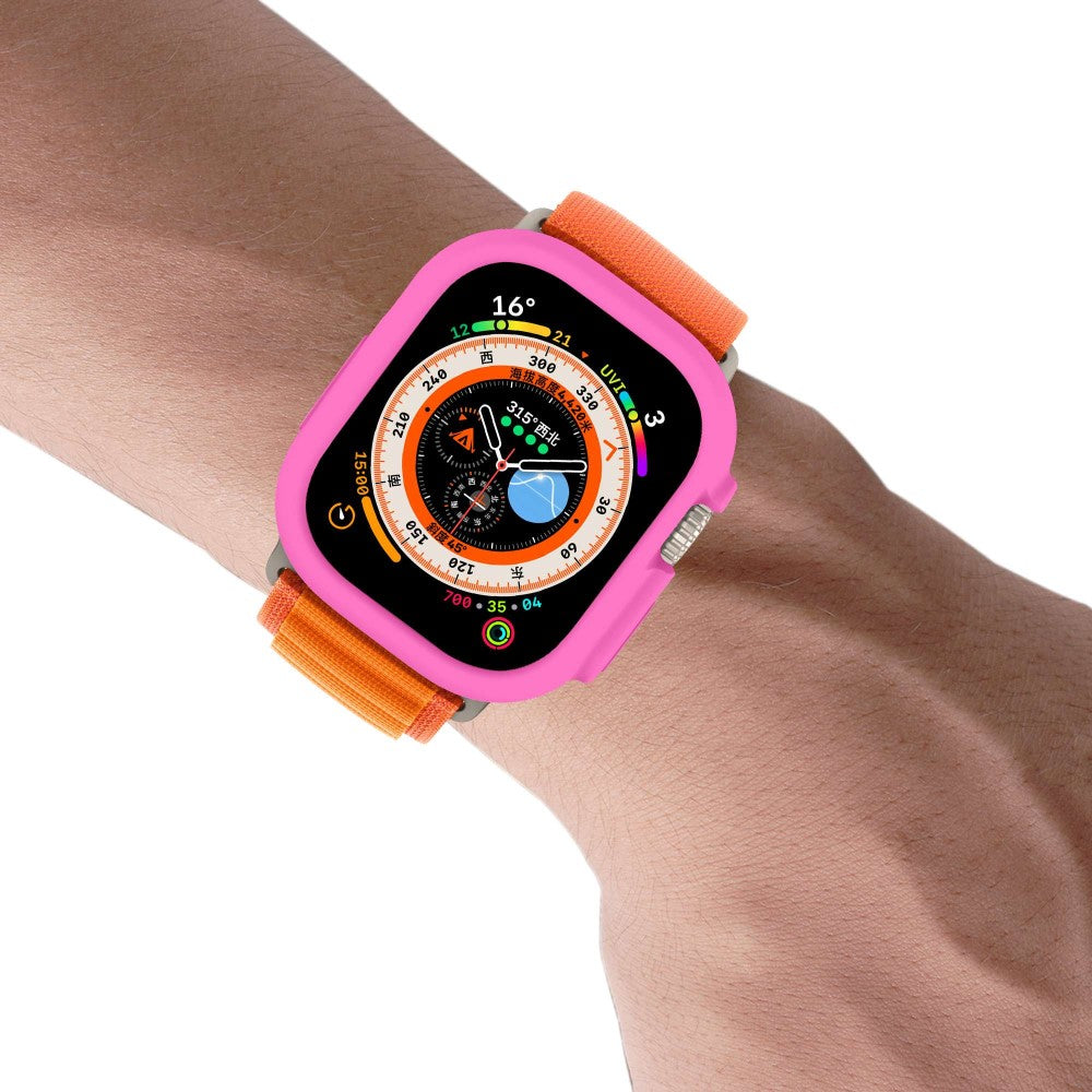 Apple Watch Ultra  Silikone Bumper  - Pink#serie_1