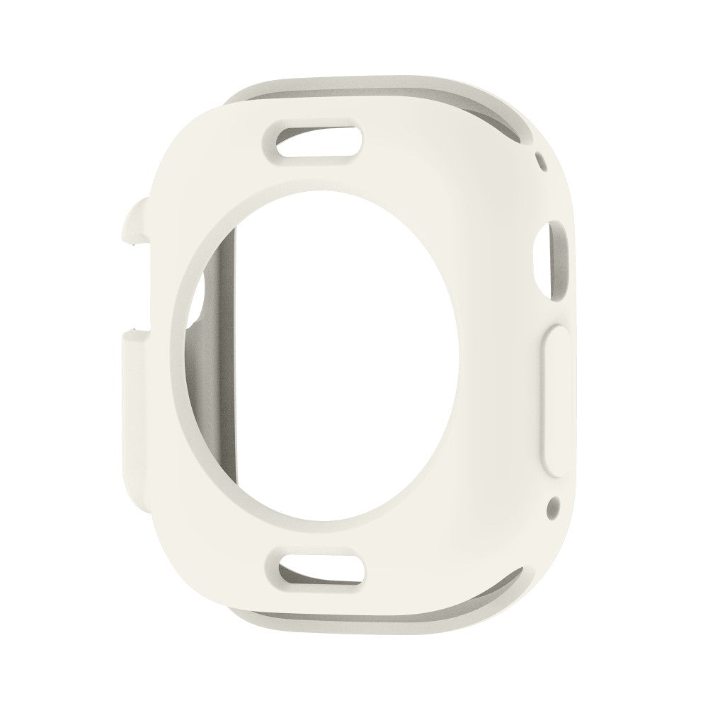 Apple Watch Ultra  Silikone Bumper  - Hvid#serie_12