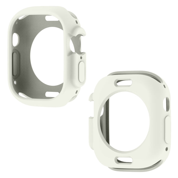 Apple Watch Ultra  Silikone Bumper  - Sølv#serie_13