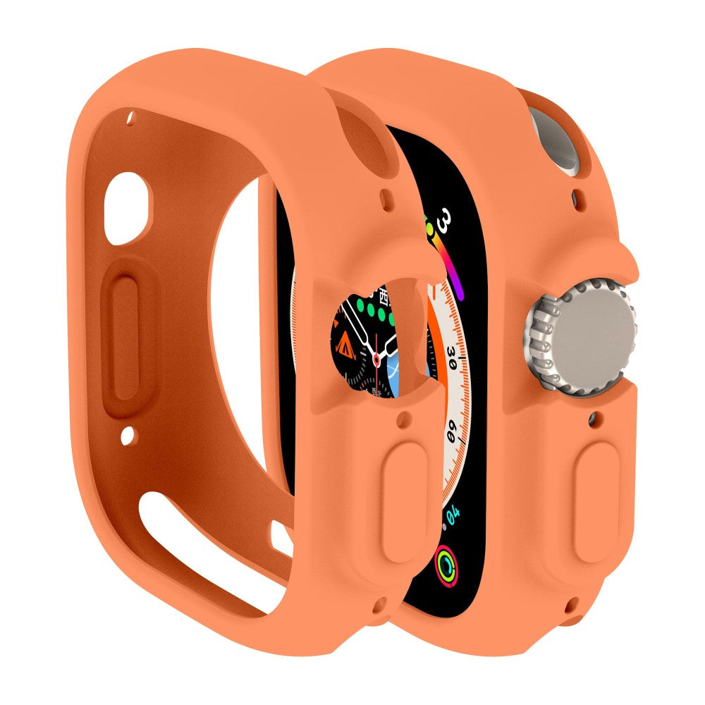 Apple Watch Ultra  Silikone Bumper  - Orange#serie_4