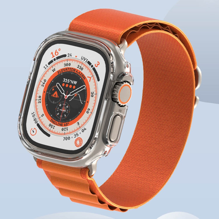 Rigtigt Fed Apple Watch Ultra Plastik Cover - Rød#serie_16