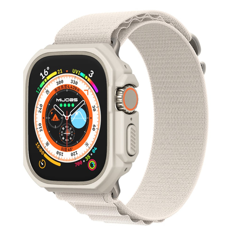 Rigtigt Fint Apple Watch Ultra Plastik Cover - Sølv#serie_5
