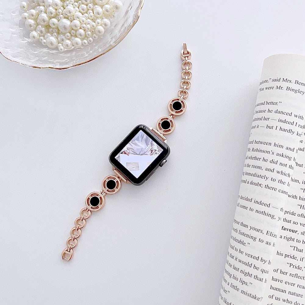 Komfortabel Metal Universal Rem passer til Apple Smartwatch - Pink#serie_4