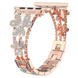 Mega fantastisch Universell Apple Metall und Strass armband