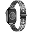 Super stark Universell Apple Metall und Strass armband