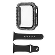 Apple Watch Series 8 (45mm) / Apple Watch Series 7 45mm Plastik Hülle mit armband und Gehärtetes Glas