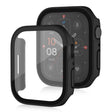 Super Gut Apple Watch Series 8 (45mm) / Apple Watch Series 7 45mm Universell Hülle mit Displayschutz in Plastik und Gehärtetes Glas