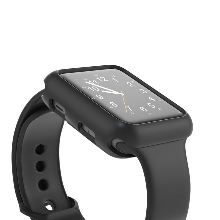 Vildt Fed Apple Watch Series 1-3 42mm Silikone Cover - Sort#serie_1