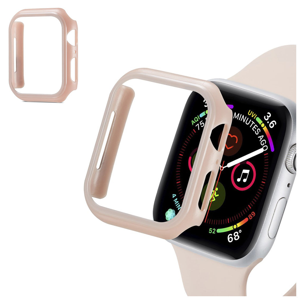 Apple Watch Series 1-3 42mm Mat Plastik Bumper  - Pink#serie_3