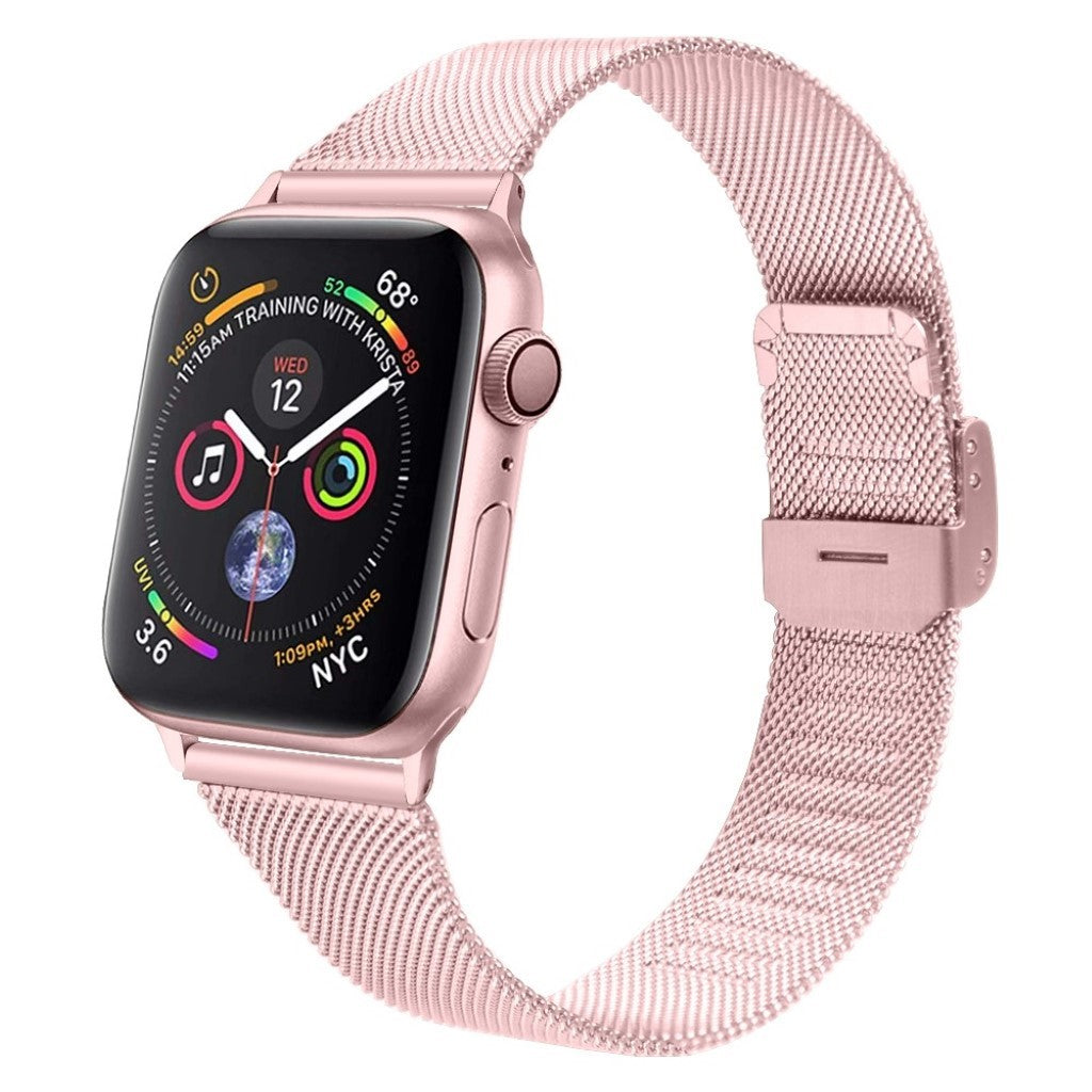 Meget smuk Apple Watch Series 1-3 42mm Metal Rem - Pink#serie_4