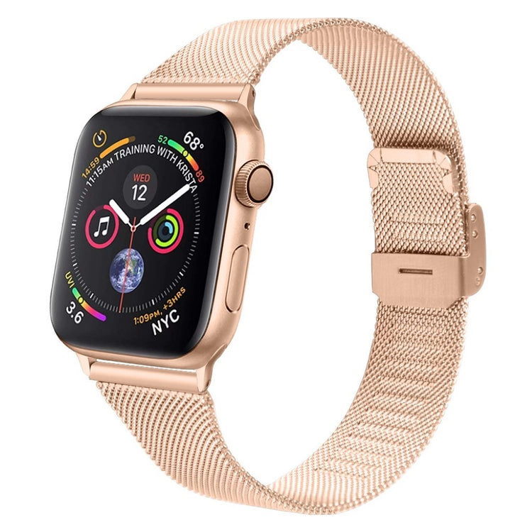 Meget smuk Apple Watch Series 1-3 42mm Metal Rem - Pink#serie_5