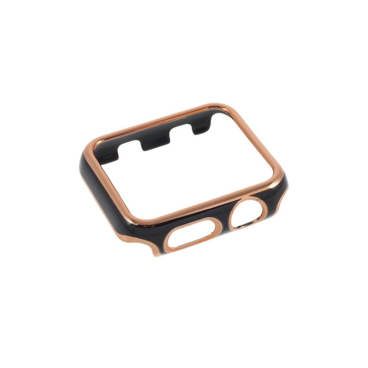 Apple Watch Series 1-3 42mm Stilfuld Plastik Bumper  - Guld#serie_2