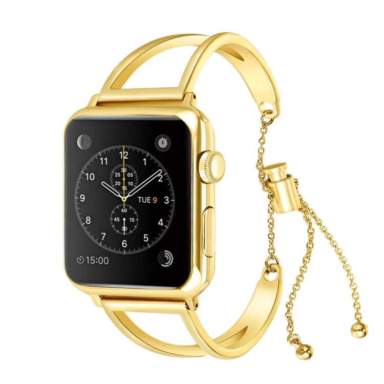 Helt vildt elegant Apple Watch Series 1-3 38mm Metal Rem - Guld#serie_1