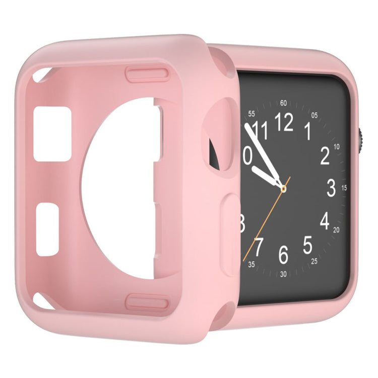 Vildt Fed Apple Watch Series 1-3 38mm Silikone Cover - Pink#serie_7