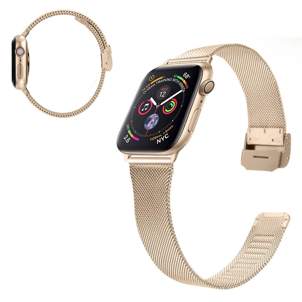 Stilren Apple Watch Series 1-3 38mm Metal Rem - Guld#serie_1