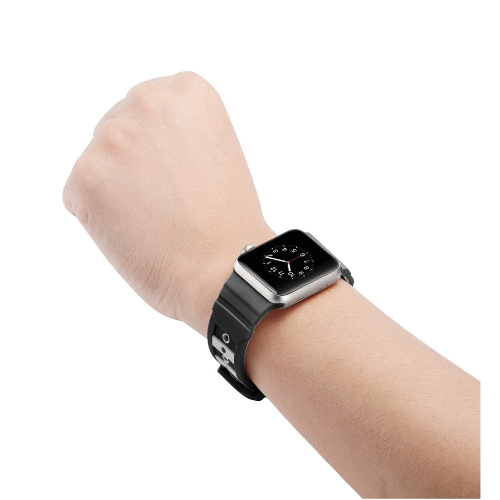Superflot Apple Watch Series 4 40mm Silikone Rem - Flerfarvet#serie_7