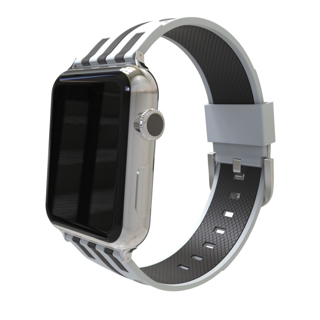 Solid Apple Watch Series 4 40mm Silikone Rem - Flerfarvet#serie_7