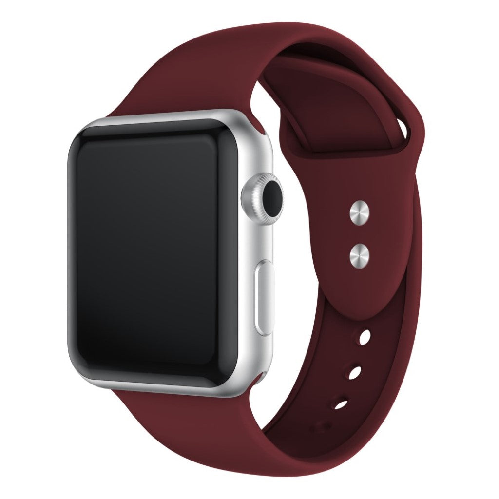 Vildt nydelig Apple Watch Series 4 40mm Silikone Rem - Rød#serie_12