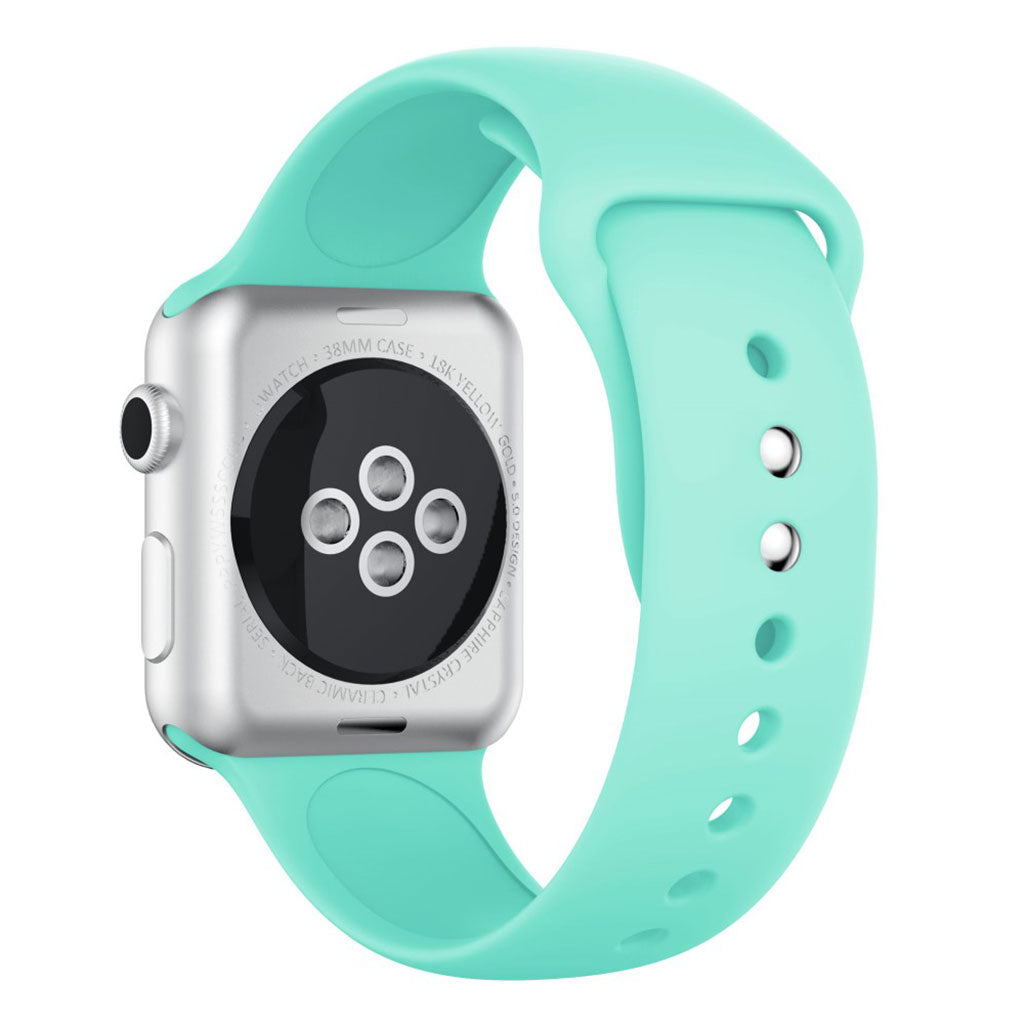 Vildt nydelig Apple Watch Series 4 40mm Silikone Rem - Grøn#serie_9