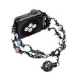 Elegant Apple Watch Series 4 44mm Metall und Strass armband