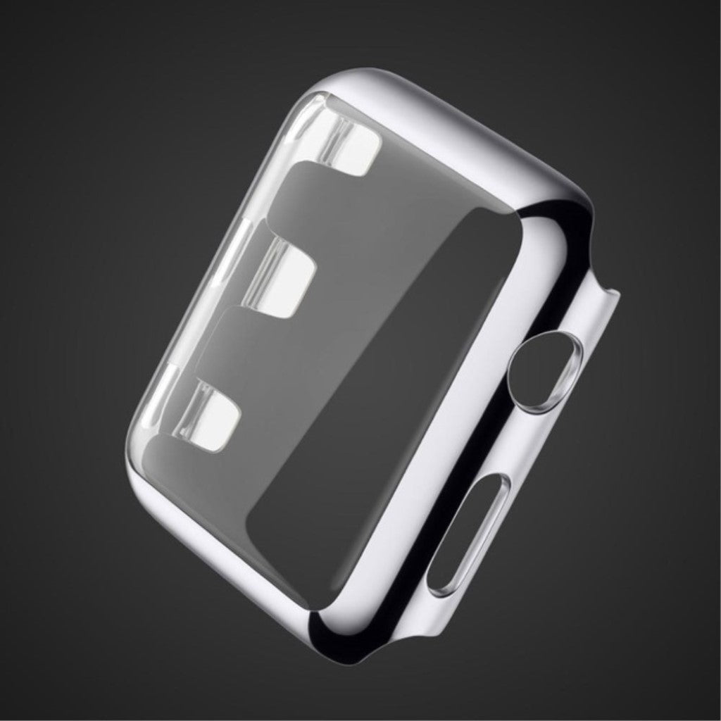 Super Flot Apple Watch Series 4 44mm Silikone Cover - Sølv#serie_2