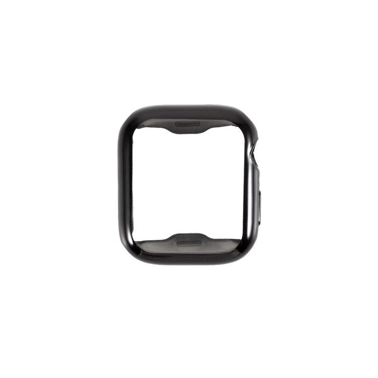 Universal Apple  Silikone og Glas Bumper  - Sort#serie_1