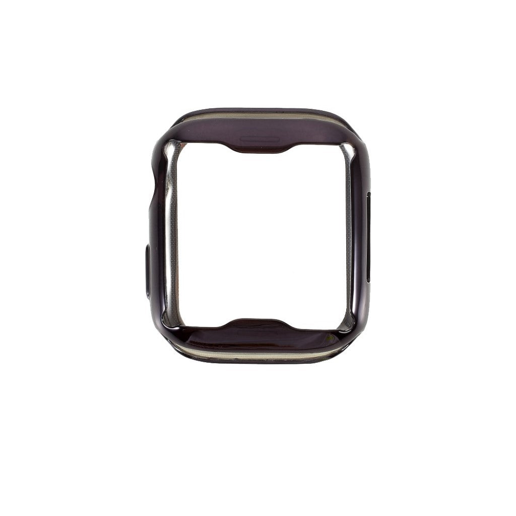 Universal Apple  Silikone og Glas Bumper  - Sort#serie_1