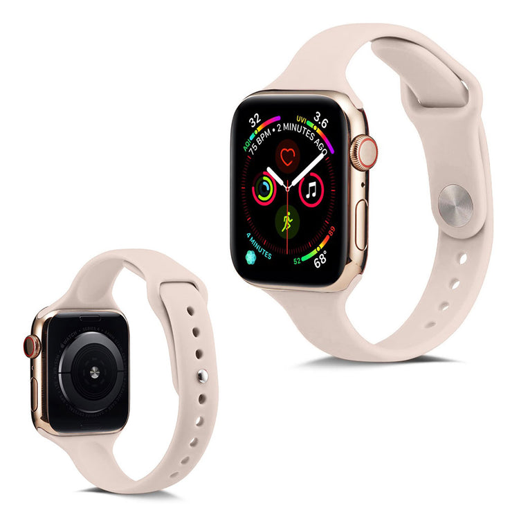  Apple Watch Series 5 44mm / Apple Watch 44mm Silikone Rem - Pink#serie_8