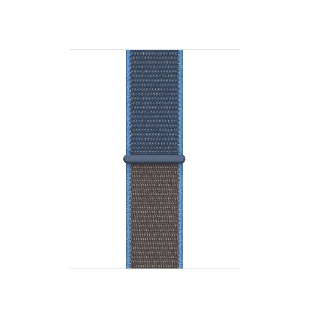 Fint Apple Watch Series 5 44mm Nylon Rem - Blå#serie_6