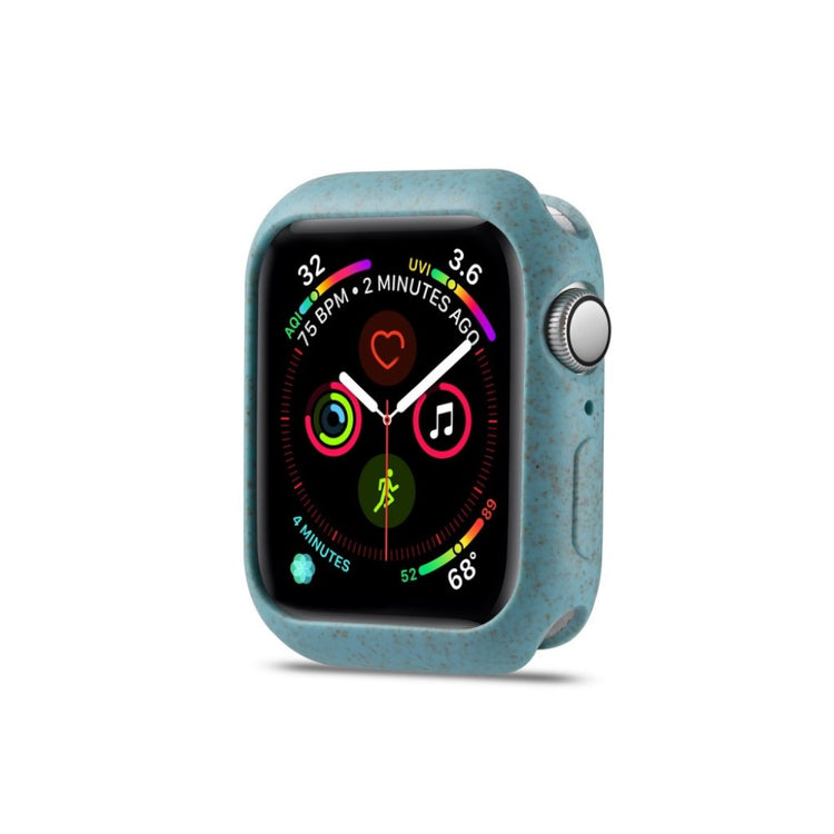 Meget Fint Apple Watch Series 5 44mm / Apple Watch 44mm Silikone Cover - Blå#serie_6