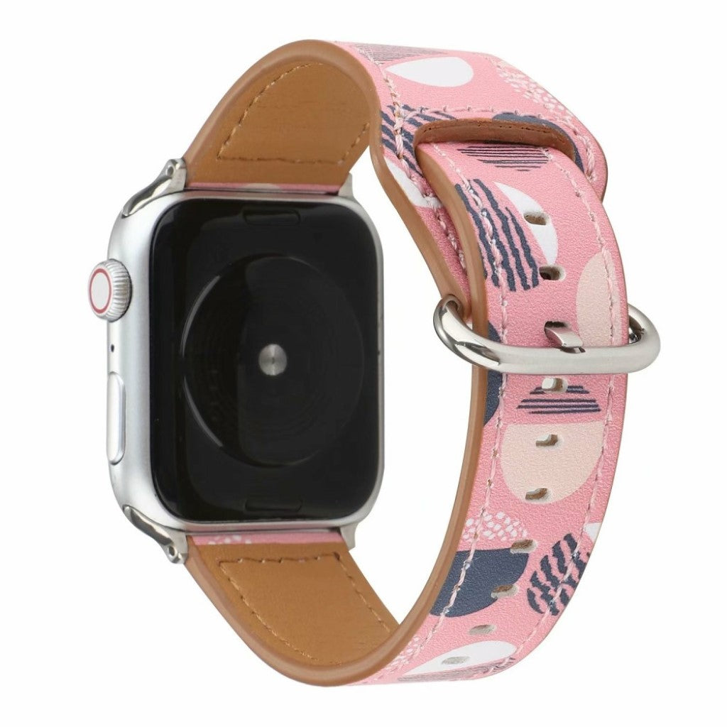 Vildt rart Universal Apple Ægte læder Rem - Pink#serie_3