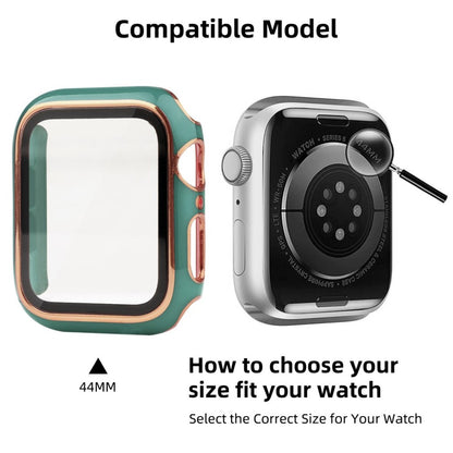 Meget Flot Universal Apple Cover med Skærmbeskytter i Plastik og Hærdet Glas - Grøn#serie_12