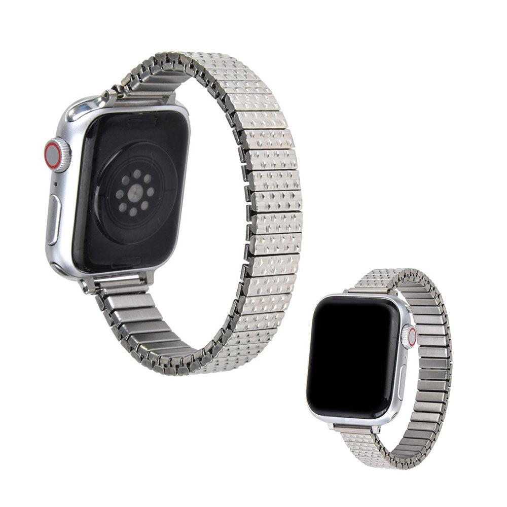 Kønt Universal Apple Metal Rem - Sølv#serie_3