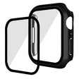 Absolut Gut Apple Smartwatch Universell Hülle mit Displayschutz in Plastik und Gehärtetes Glas