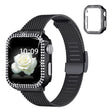 Modisch Universell Apple Metall, Plastik und Strass armband