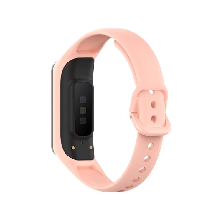 Vildt flot Samsung Gear Fit2 Silikone Rem - Beige#serie_8