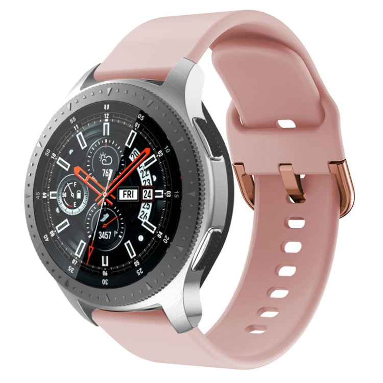 Meget kønt Samsung Galaxy Watch (46mm) Silikone Rem - Pink#serie_4