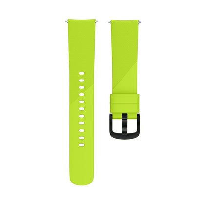 Mega holdbart Samsung Galaxy Watch Active Silikone Rem - Grøn#serie_5