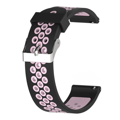 Mega skøn Samsung Galaxy Watch Active Silikone Rem - Sort#serie_5