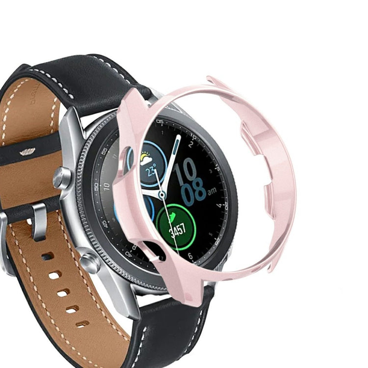 Samsung Galaxy Watch 3 (41mm) Holdbar Silikone Bumper  - Pink#serie_4