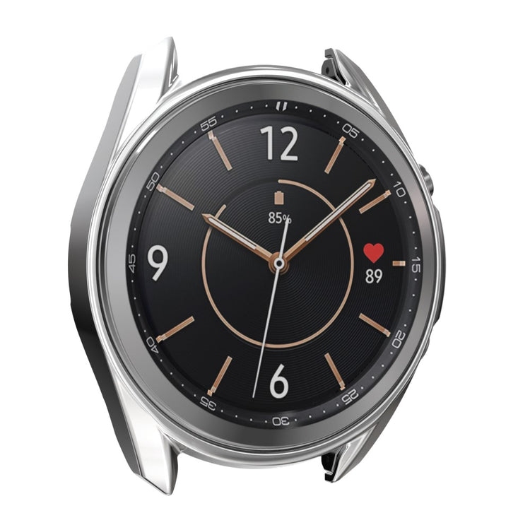 Samsung Galaxy Watch 3 (41mm)  Silikone Bumper  - Sølv#serie_7