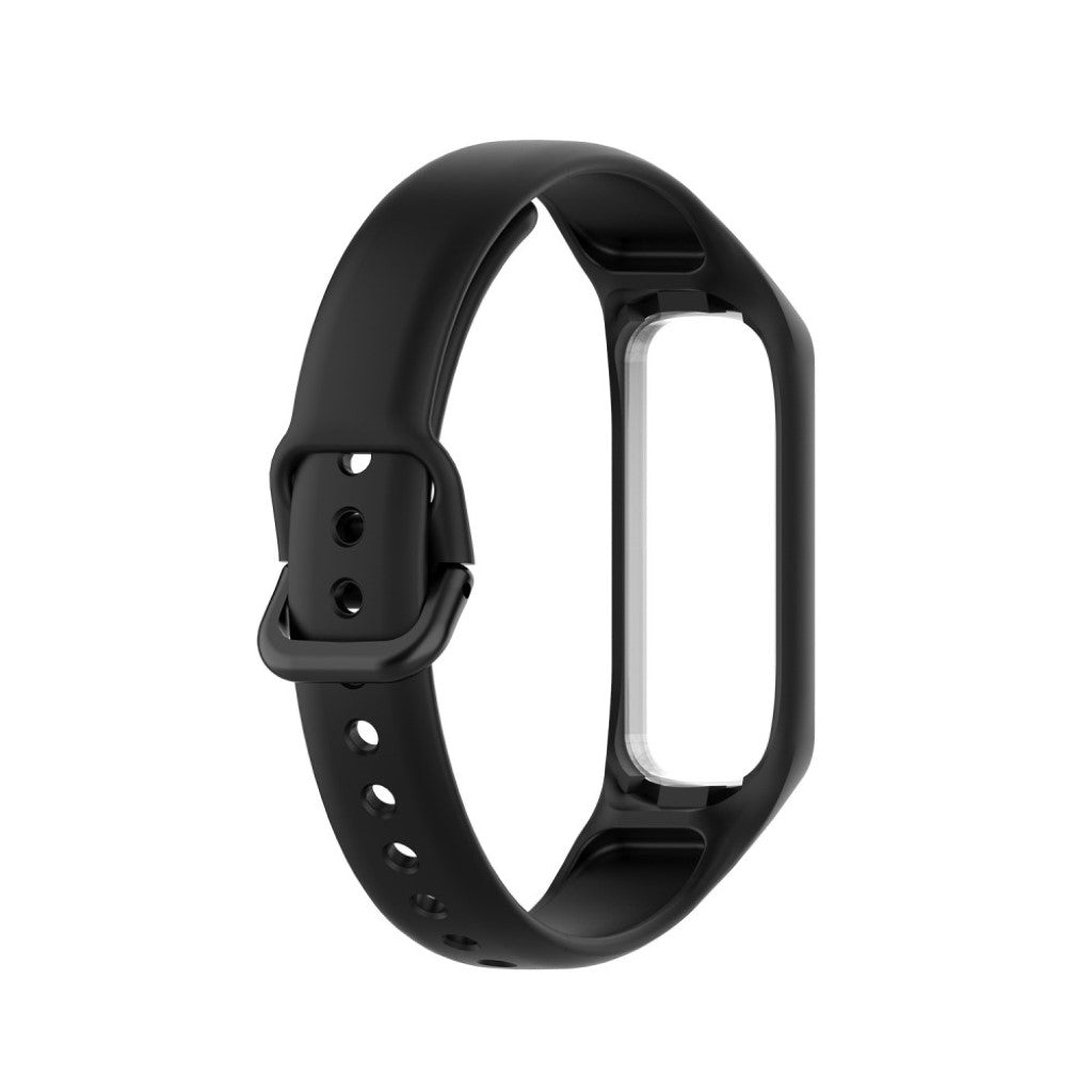 Helt vildt hårdfør Samsung Galaxy Fit 2 Silikone Rem - Sort#serie_1