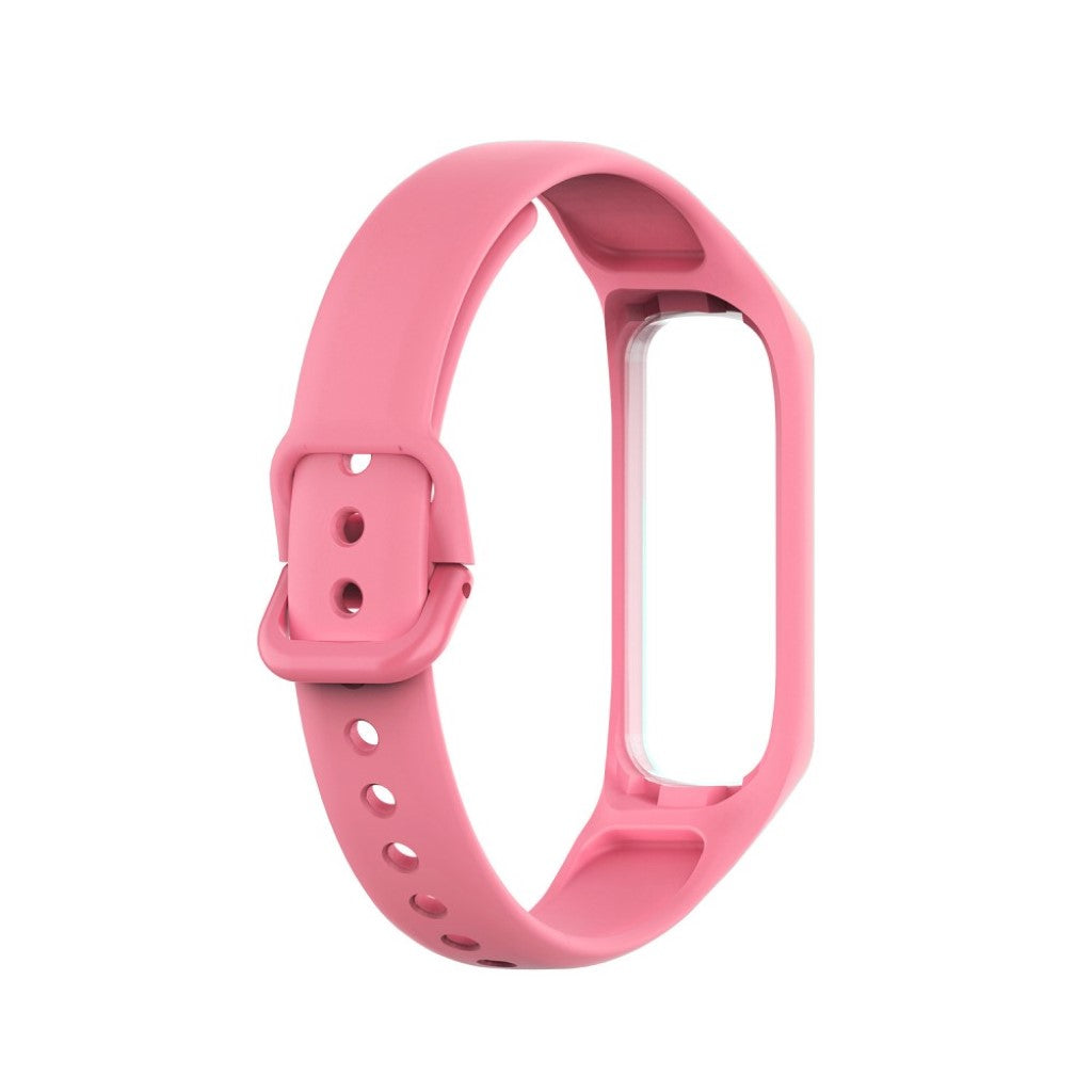 Helt vildt hårdfør Samsung Galaxy Fit 2 Silikone Rem - Pink#serie_3