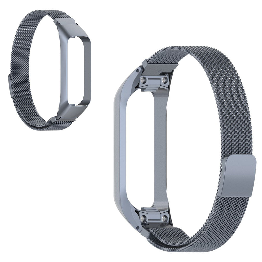 Super nydelig Samsung Galaxy Fit 2 Metal Rem - Sølv#serie_3