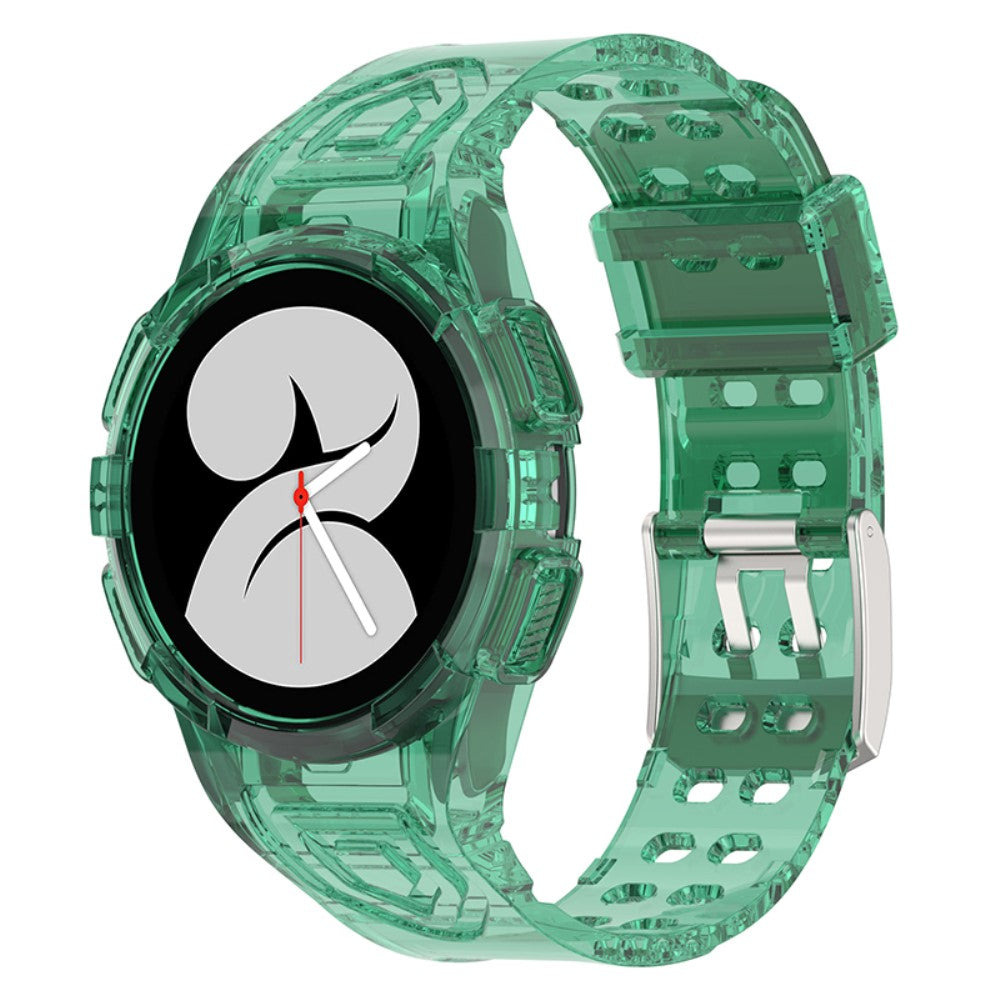 Solid Samsung Galaxy Watch 4 (40mm) Silikone Urrem - Grøn#serie_2