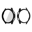 Auffallend Stilvoll Samsung Galaxy Watch 4 (44mm) Hülle mit Displayschutz in Plastik und Gehärtetes Glas