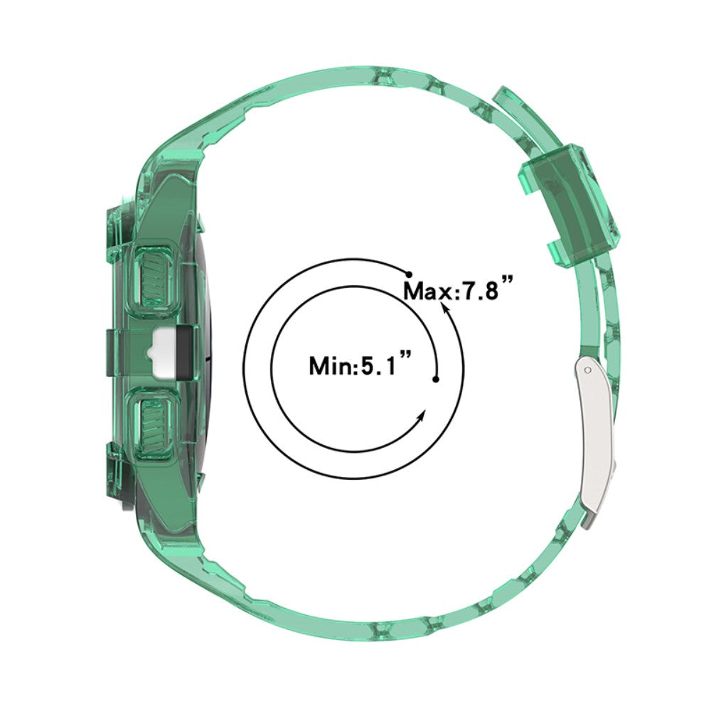  Samsung Galaxy Watch 5 (40mm) / Samsung Galaxy Watch 4 (40mm) Plastik Rem - Grøn#serie_1